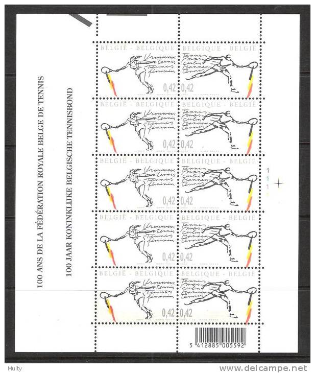 Belgie OCB 3052 / 3055 (**) - Feuilles Complètes & Feuillets