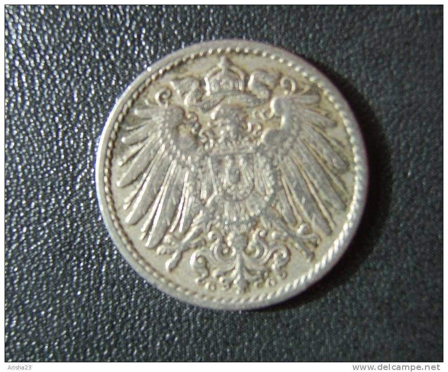 Id.D17-G-02. Germany, 5 PFENNIG 1907 G - Wilhelm II - 5 Pfennig
