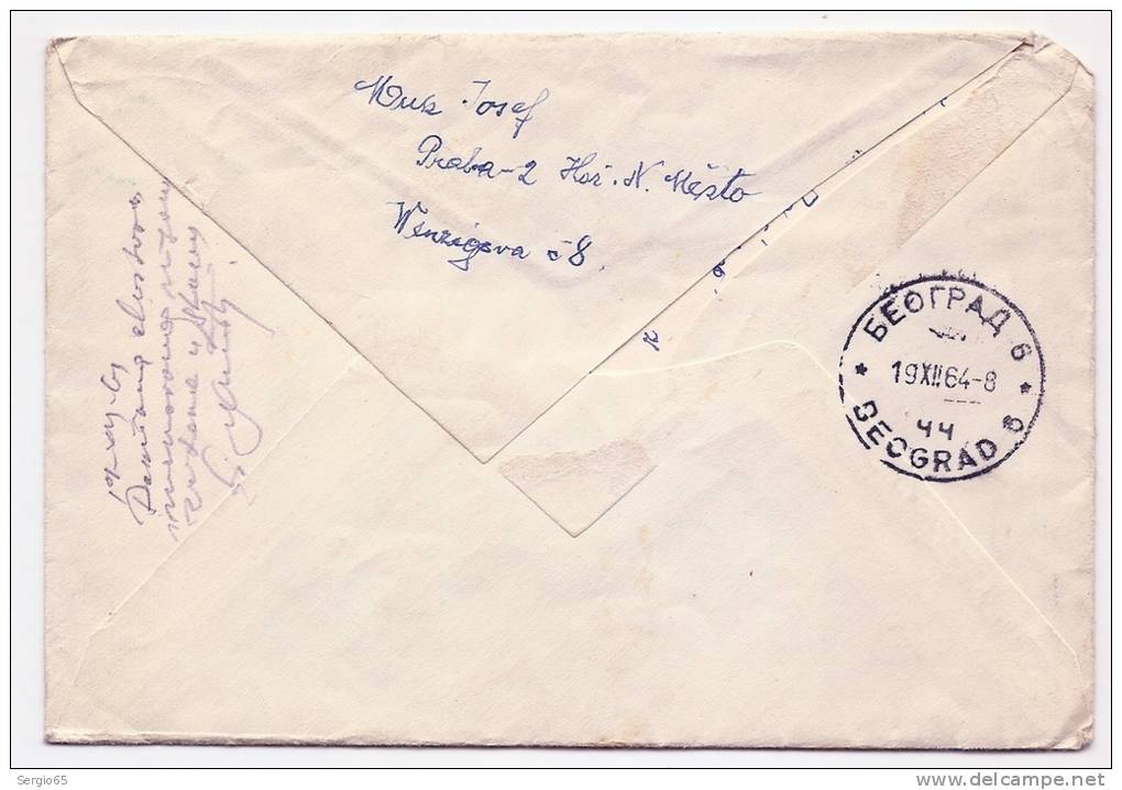 COVER - Traveled - 1954th - Cartas & Documentos