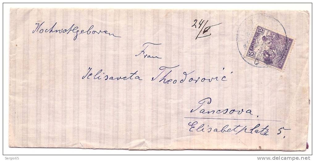 COVER - Traveled 1918th - Storia Postale