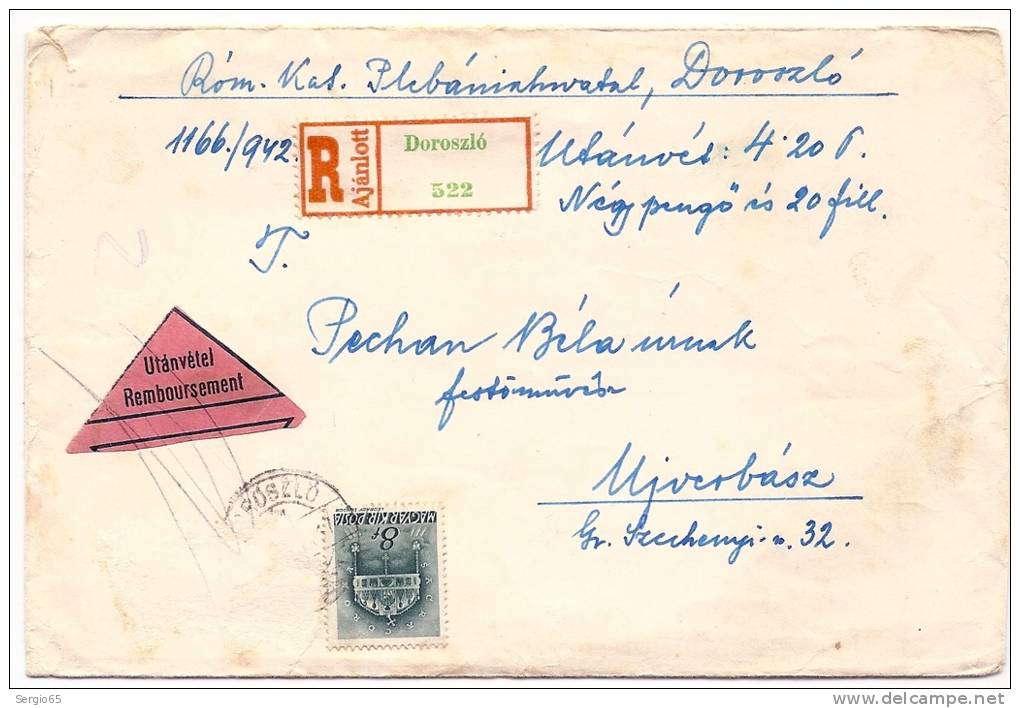 COVER - Traveled 1952th - Lettres & Documents