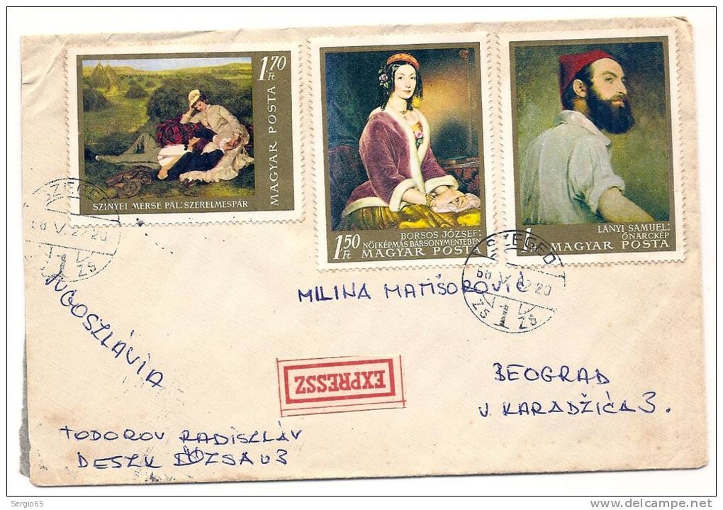 COVER - Traveled 1968th - Storia Postale