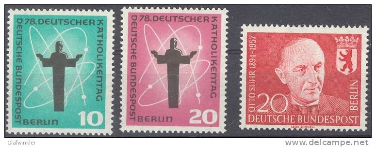 1958 Jahrgang Komplett Mi 179-81 / Sc 9N162-4 / YT 159-61 Postfrisch/neuf Sans Charniere/MNH - Unused Stamps