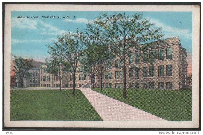 United States - Wisconsin - Waukesha - High School - Waukesha