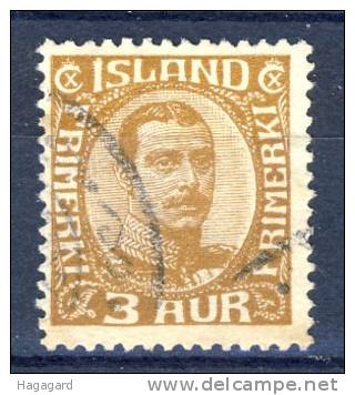 #D1517. Iceland 1920. Michel 84. Cancelled(o) - Oblitérés