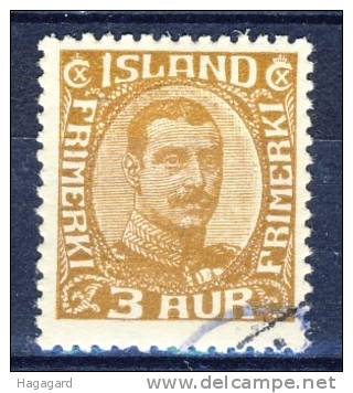 #D1518. Iceland 1920. Michel 84. Cancelled(o) - Used Stamps