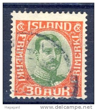 #D1527. Iceland 1920. Michel 93. Used(o) - Oblitérés