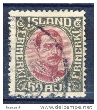 #D1529. Iceland 1920. Michel 95. Used(o) - Oblitérés