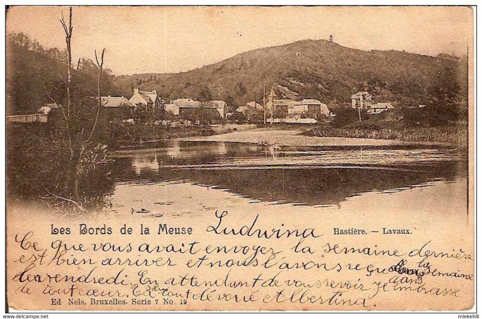 HASTIERE-LAVAUX-LES BORDS DE MEUSE - Hastière