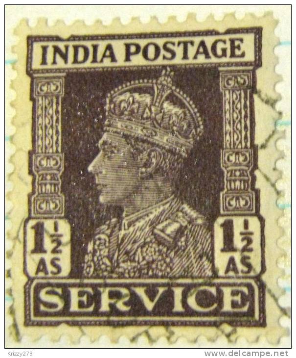 India 1937 King George 1.5a - Used - 1936-47 Koning George VI
