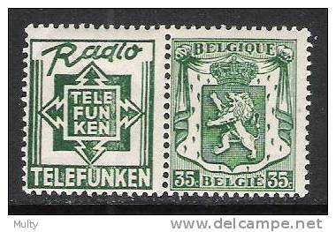 Belgie OCB 93 (**) - Mint