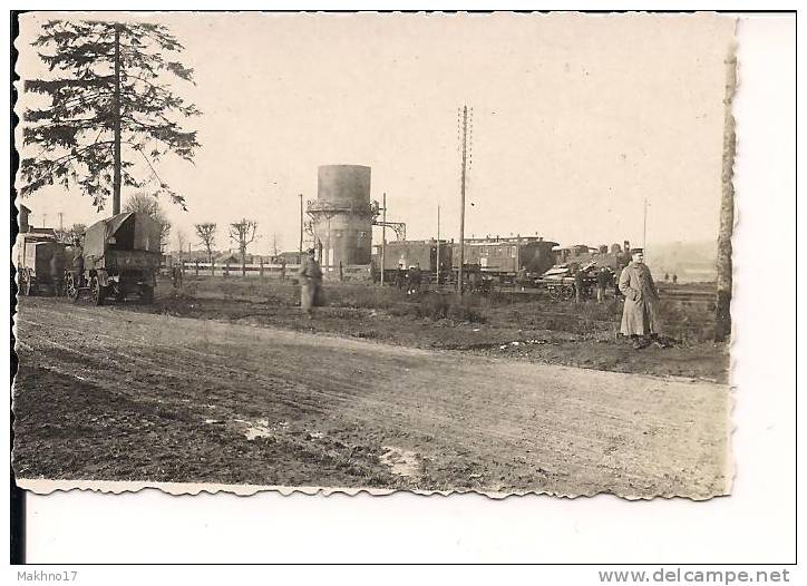 Marle La Gare Aisne 1915 1914-1918 1.wk 1e Guerre Poilus Tranchées - Krieg, Militär