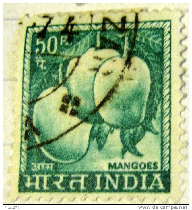 India 1965 Mangoes 50r - Used - Oblitérés