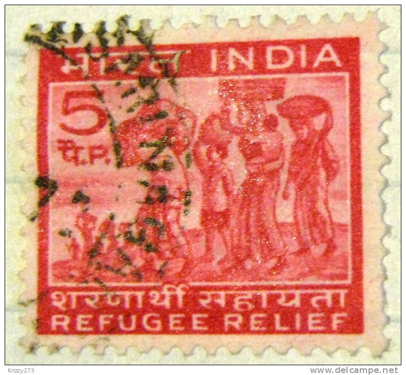 India 1971 Refugee Relief 5 - Used - Gebraucht