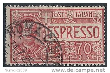 1925-26 REGNO USATO ESPRESSO 70 CENT - RR9835-3 - Eilsendung (Eilpost)