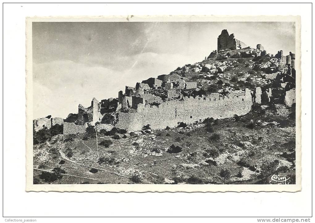 Cp, 07, Saint-Péray, Les Ruines Du Château De Crussol - Saint Péray