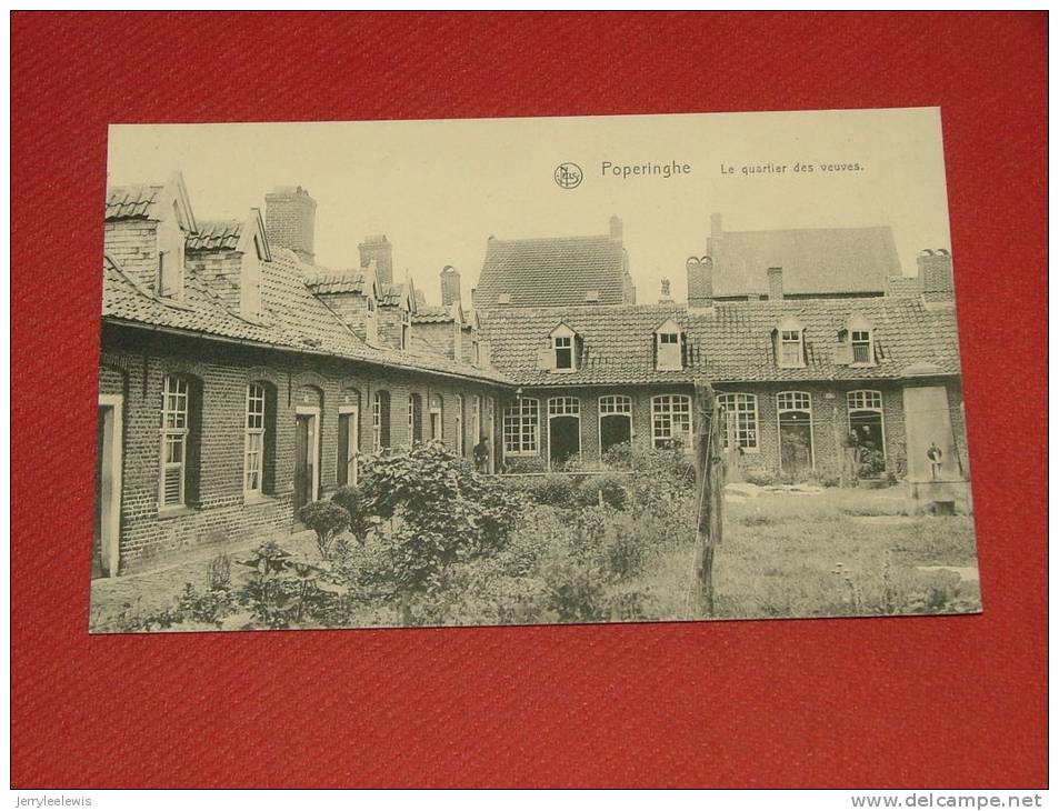 Poperinge - Le Quartier Des Veuves   -  ( 2 Scans ) - Poperinge