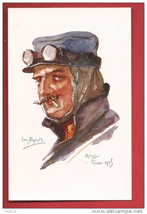 P0648 Em.Dupuis, Arras Février 1915,Nos Poilus, Visé Paris No 6, Non Circulé - Dupuis, Emile