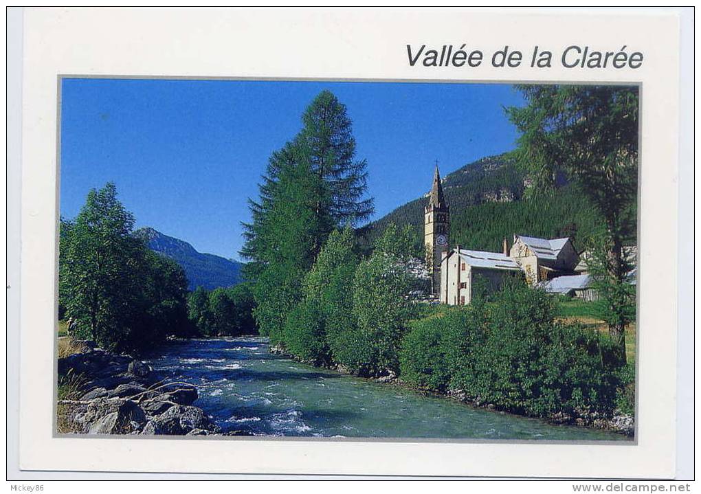 Vallée De La Clarée--Village De  Vals Des Prés--Vue Générale-- Cpm N° 00013  éd SMD Combier--belle Carte - Autres & Non Classés