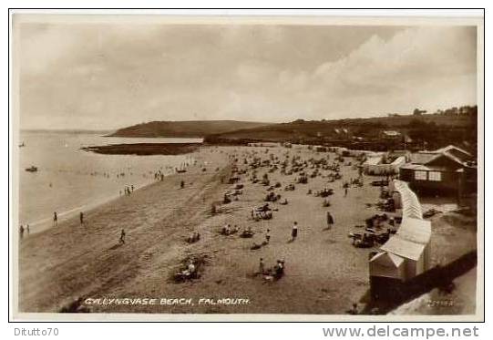 Gyllyngvase Beach - Falmouuth - Non Viaggiata - Formato Piccolo - Altri & Non Classificati