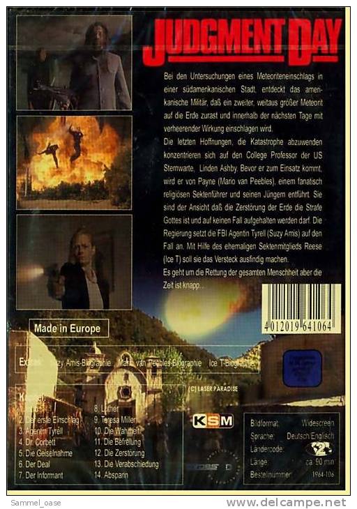 DVD  ,  Judgment Day - Der Jüngste Tag  -  Die Erde Wird Durch Kosmische Trümmer Bedroht - Science-Fiction & Fantasy