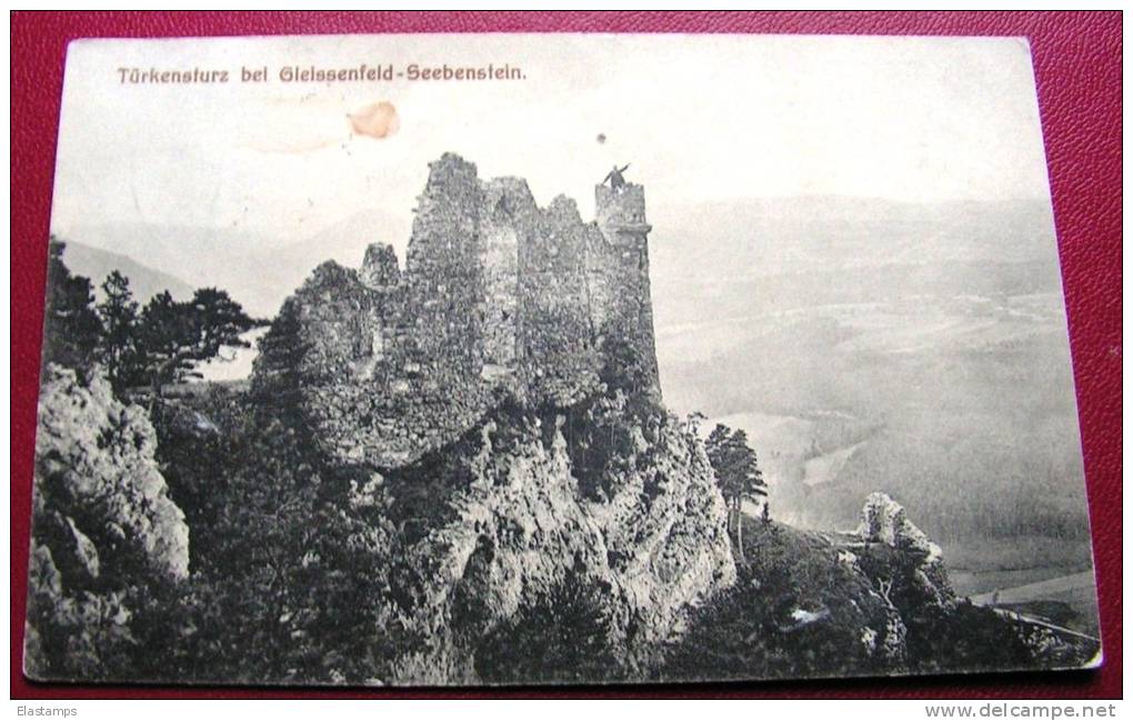 == Austria , Türkensturz Gleisenfeld Seebenstein ,  Heute Neunkirchen ..ca. 1906 - Neunkirchen