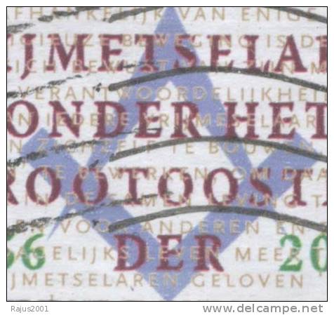 Freemasonry, Masonic Grand Lodge, Used 2006, Netherlands - Franc-Maçonnerie