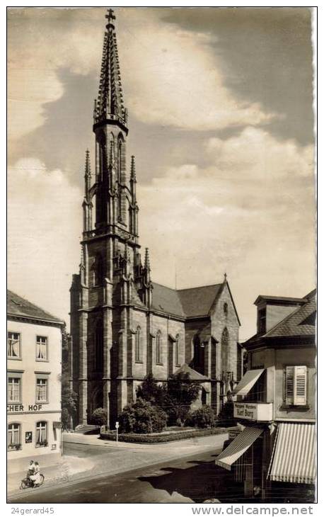 CPSM OFFENBURG (Allemagne-Bade Wurtemberg) - Kirche - Offenburg