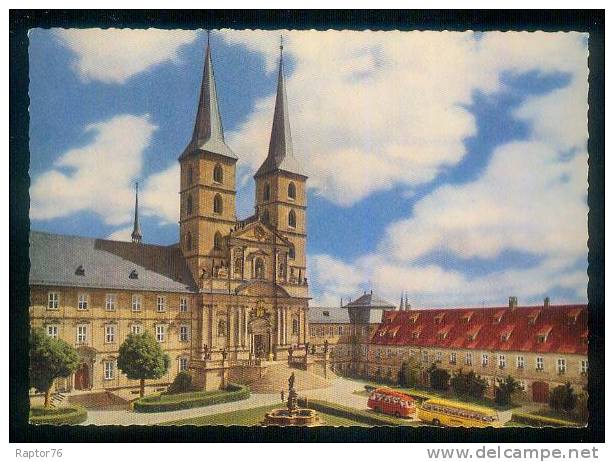 CPM  Neuve  Allemagne  BAMBERG  St. Michaelskirche Hofseite, Eglise Saint Michel Côté Cour - Bamberg