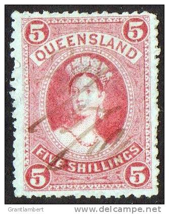 Queensland 1882 5s Red Used  SG 159 - Usados