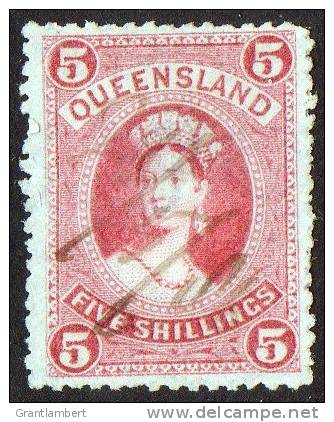 Queensland 1882 5s Red Used  SG 159 - Gebraucht