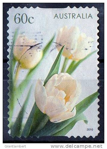 Australia 2010 For Special Occasions 60c Tulips Self-adhesive Used - Usados