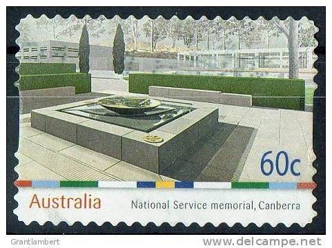 Australia 2010 60c National Service Memorial Self-adhesive Used - Usados