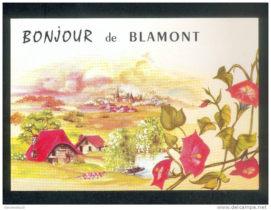 CPSM - Bonjour De BLAMONT   ( Concours Saint Nicolas Agence  Telecommunications 54 Berthinet) - Blamont