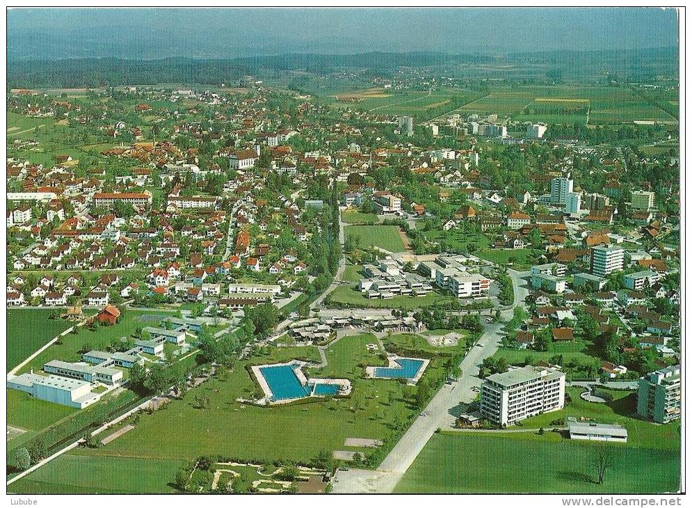 Wohlen AG - Luftaufnahme              Ca. 1970 - Wohlen