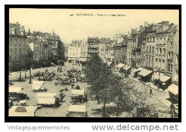 147822-Belgium, Bruxelles, Brussels, Place De Grand Sablon, Du Marche, Card No 296 - Markten