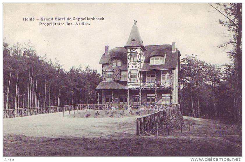 HEIDE = Grand Hôtel De Cappellenbosch - Propriétaire Jos. Ardies  (1909) - Andere & Zonder Classificatie