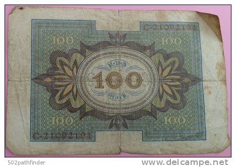 100 Mark 1920 - RBD - Serie C   (pk 69) - 100 Mark