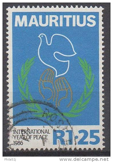 MAURICE  N°657__OBL VOIR SCAN - Mauritius (1968-...)