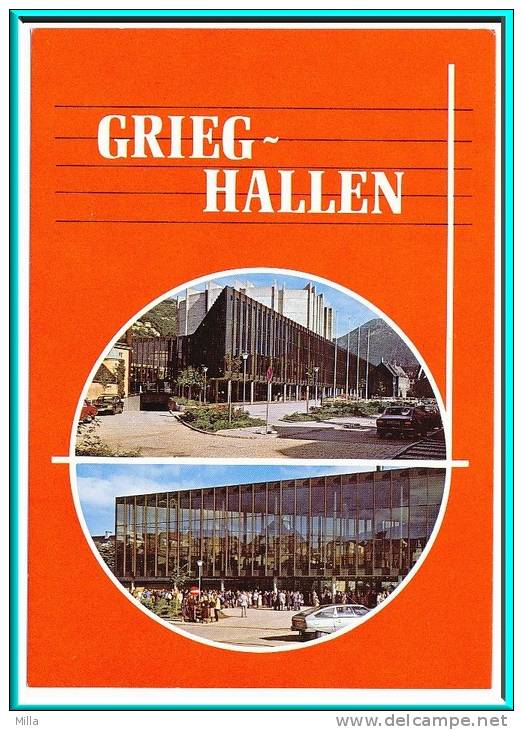 &#9733;&#9733; BERGEN. GRIEGHALLEN &#9733;&#9733; The GRIEG CONSERT HALL !!! &#9733;&#9733; - Norway