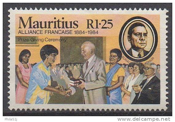 MAURICE  N°612__OBL VOIR SCAN - Mauritius (1968-...)