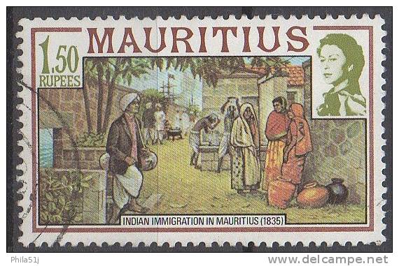 MAURICE  N°462__OBL VOIR SCAN - Mauritius (1968-...)