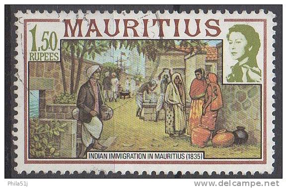 MAURICE  N°462__OBL VOIR SCAN - Mauritius (1968-...)