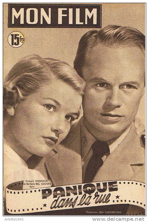 MON FILM  PANIQUE Dans La Rue Avec Richard WIDMARK Et  Barbara  BEL GEDDES - Cassettes Beta