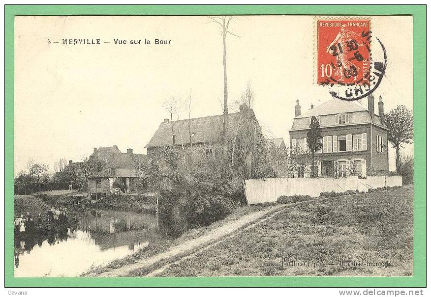 59 MERVILLE - Vue Sur La Bour - Merville