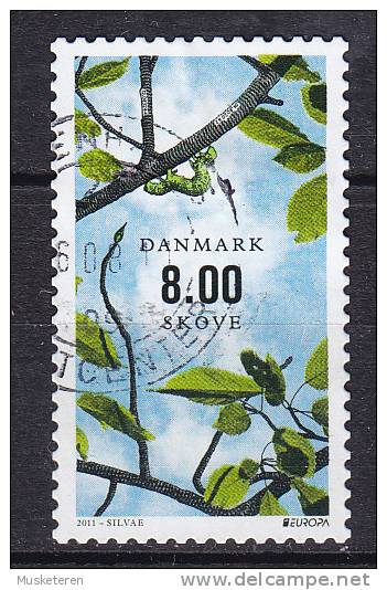 Denmark 2011 Mi. 1642 A   8.00 Kr. Danish Forests Europa CEPT (From Sheet) - Gebruikt