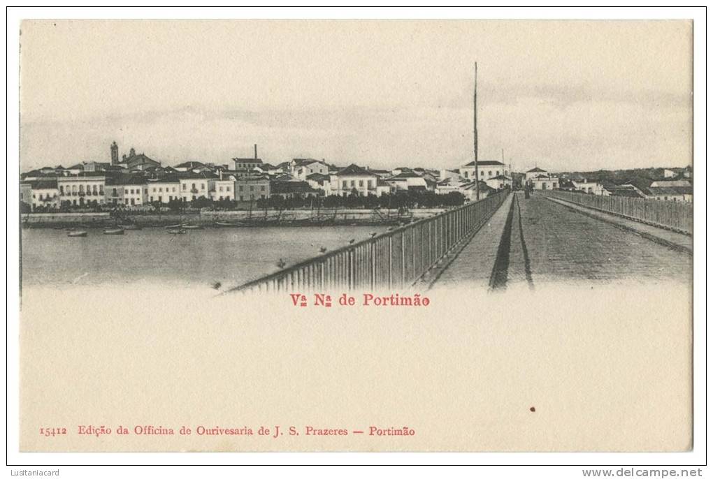 ALGARVE Vª. Nª. De PORTIMÃO (Ed. Officina Ourivesaria De J. S. Prazeres, Nº 15412) Carte Postale - Faro