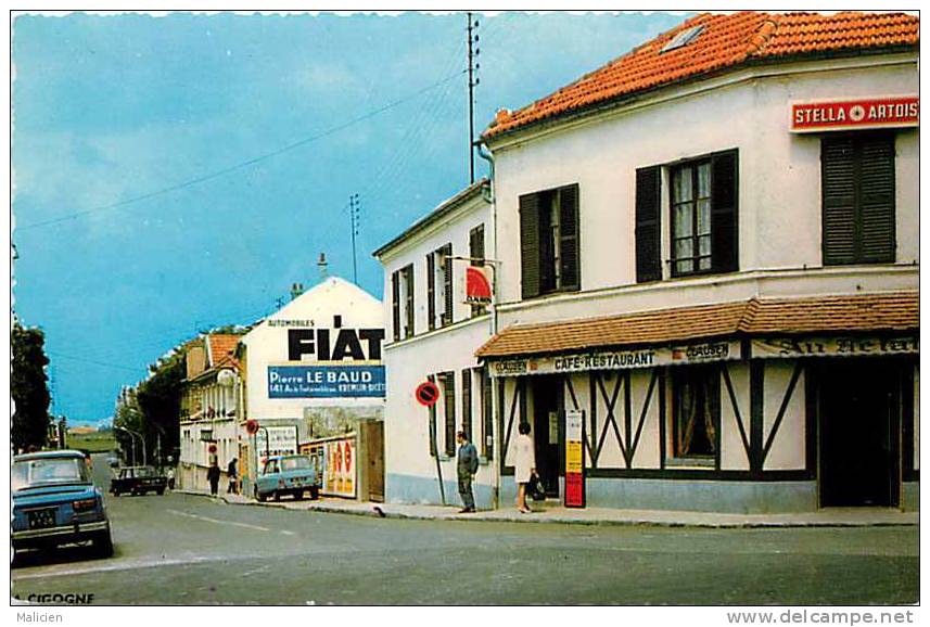 Val De Marne -ref 05- Rungis - Avenue General De Gaulle - Plan Publicite Automobiles Fiat - - Rungis