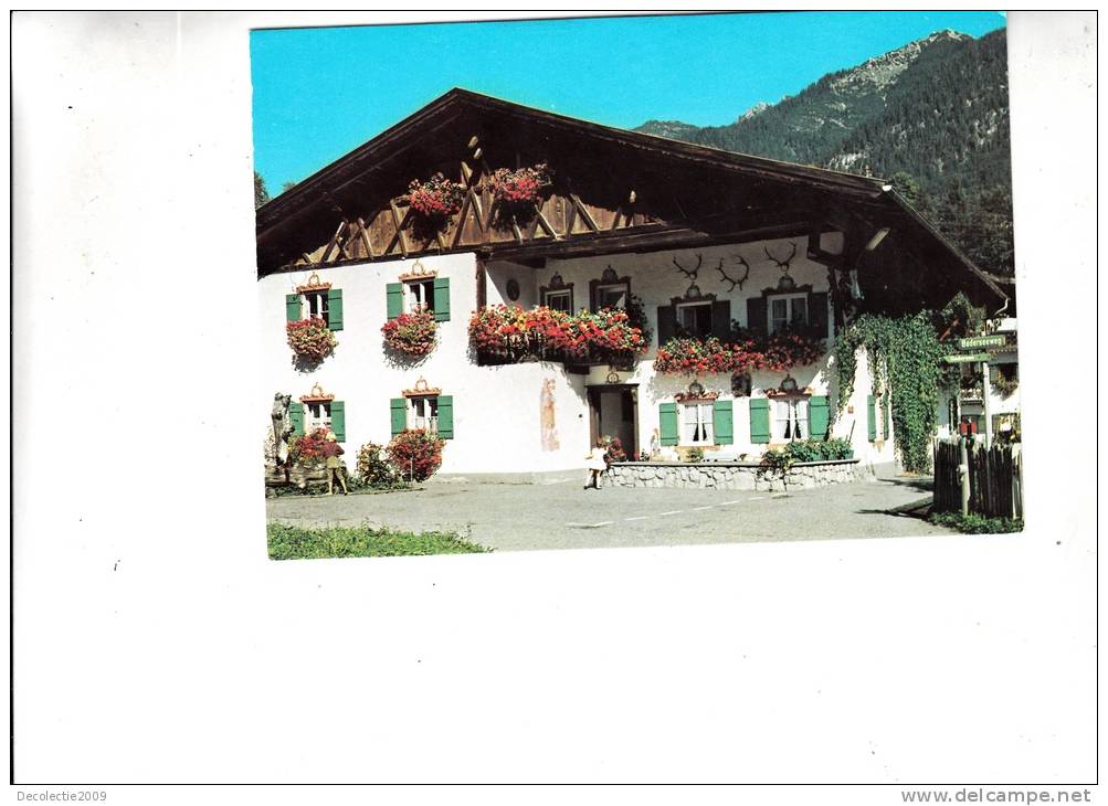 B53344 Zugspitzdorf Grainau Bauernhaus In Untergrainau Not Used Perfect Shape - Zugspitze