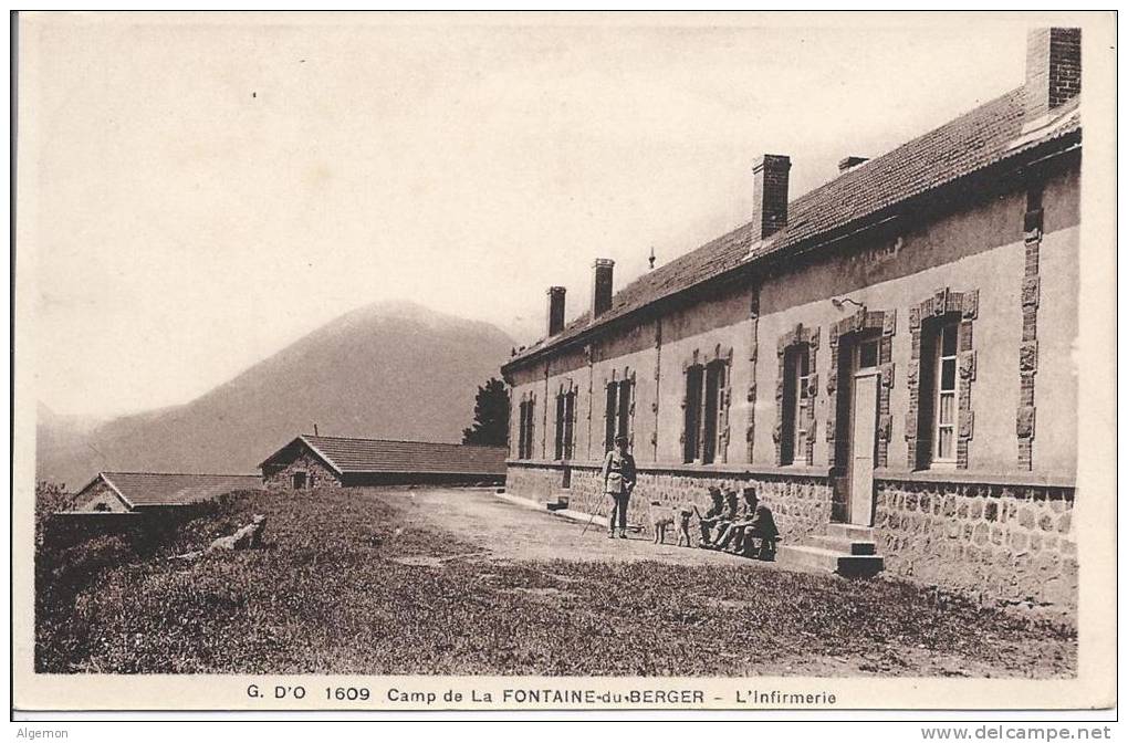 3234 - Camp De La Fontaine-du-Berger L'Infirmerie - Casernes